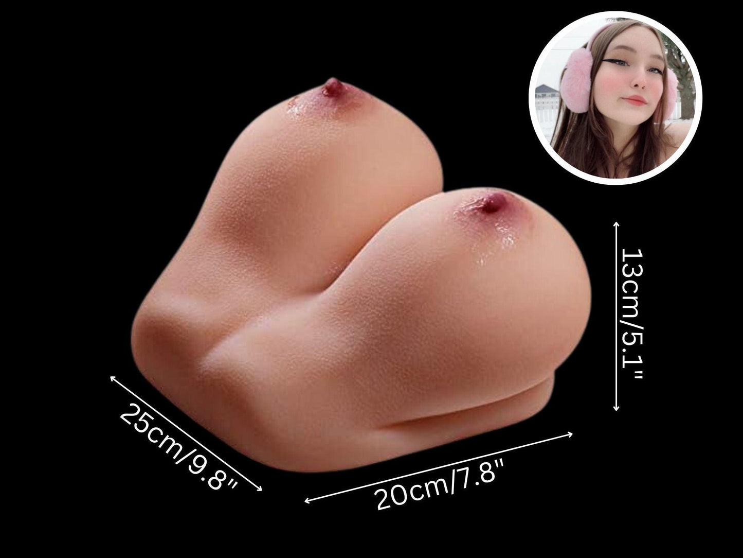 JoJo's Boobs Fantasy Sex Toy, fleshlights for men, Fleshlights Nude, Gifts For Him, Lgbtq Stroker Adult, Masturbation Man Men, Masturbator Men, mature, Mouth Realistic, Realistic Anal Sex, Ribbed Masturbator, Toy Transparent, Vaginal And Anal Toy